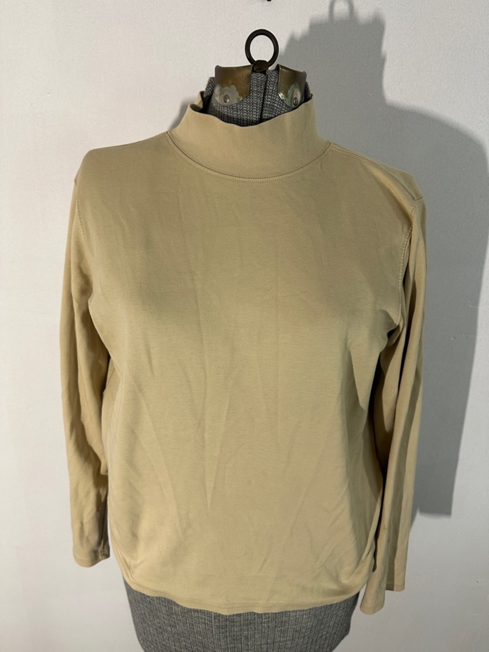 St. John's Bay Tan Turtleneck Pullover